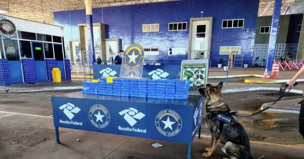 La Nación / En la aduana de Foz de Yguazú cae paraguayo con 85 kilos de cocaína