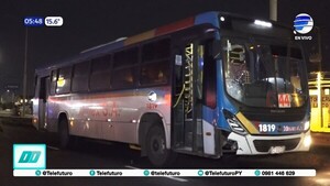 Murió atropellado por un bus en Mariano Roque Alonso