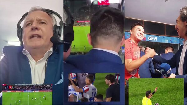 Popular / (VIDEO) ¡Mirá cómo se vivió en cabina! Salvador Hícar lloró e hizo llorar al rollo con su relato de la clasificación al Mundial
