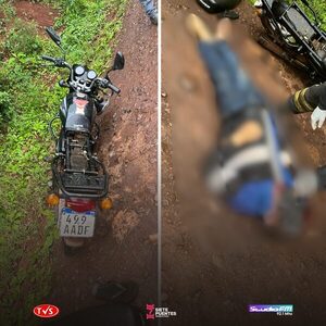 MOTOCICLISTA FALLECE TRAS ACCIDENTE EN SAN ANTONIO YPEKURU - «TVS DIGITAL»