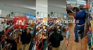  COMERCIANTE HARTO DE HURTOS “CORRIGIÓ” A UN LADRÓN 