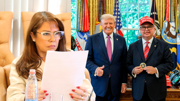Celeste Amarilla trata de bochornosa la foto de Leite con Trump: "Se fue a payasear"