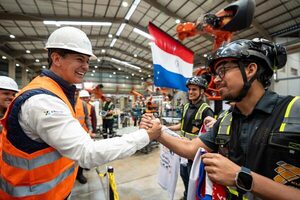 Peña celebra inversión industrial en Hernandarias y destaca la necesidad de combinar agro y manufactura - El Trueno