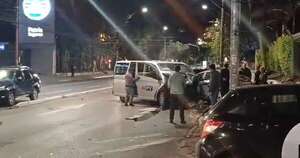 Diario HOY | Alta velocidad y aparatoso choque sobre Avenida Mariscal López