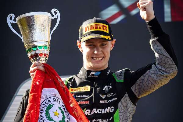 Así reaccionó Joshua Duerksen a su doble podio en Monza - ABC Motor - ABC Color