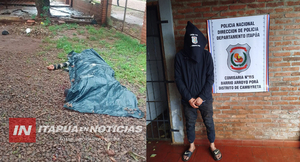HOMICIDIO CON ARMA BLANCA EN CAMBYRETÁ: UN APREHENDIDO TRAS FATAL DISCUSIÓN