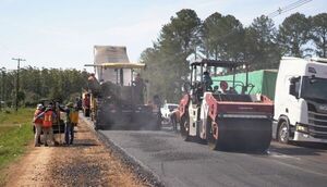 Avanza obra de renovación integral de la Ruta Graneros del Sur