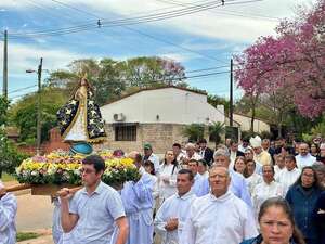 Caacupé: Obispo pidió defender la vida en la misa por la Natividad de la Virgen María - Nacionales - ABC Color