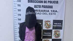 Detienen a un hombre por manosear a una mujer en Ciudad del Este