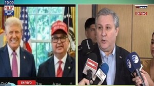 Oposición critica actitud "payasezca" de Leite con Trump