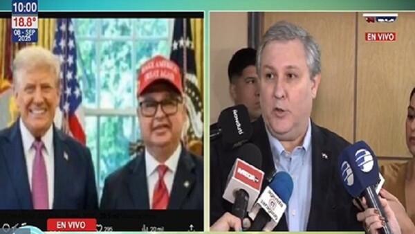 Oposición critica actitud "payasezca" de Leite con Trump