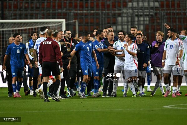 Versus / Italia respira tras ganar a Israel en un final de locura