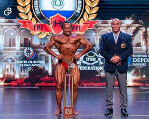 Bruno “Samurái” Benítez conquista el Mr. Paraguay 2025 - Polideportivo - ABC Color