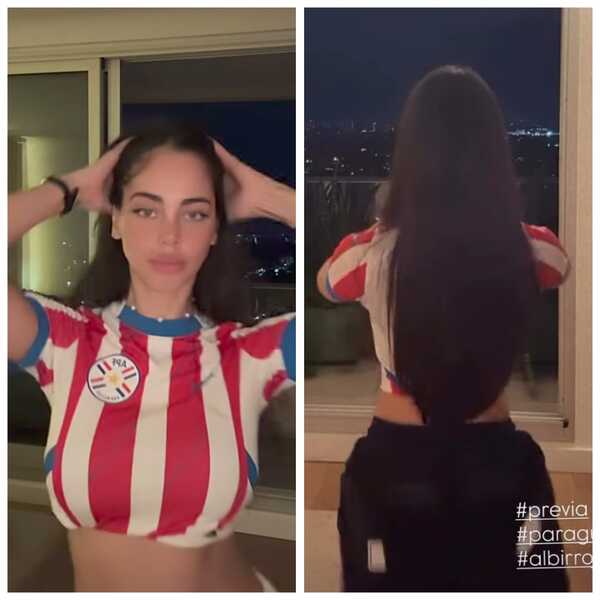 Popular / (VIDEO) Ex de Iturbe calentó la previa de la Albirroja con bailecito sensual