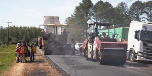 Continúa la renovación integral de la Ruta Graneros del Sur