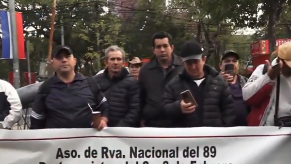 Veteranos del golpe del 89 denuncian obstáculos del Estado para cobrar indemnización