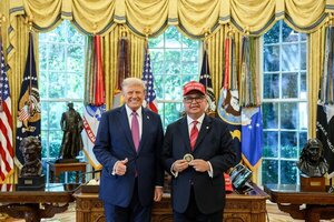 Donald Trump le dijo a Gustavo Leite que "Paraguay es un país amigo"