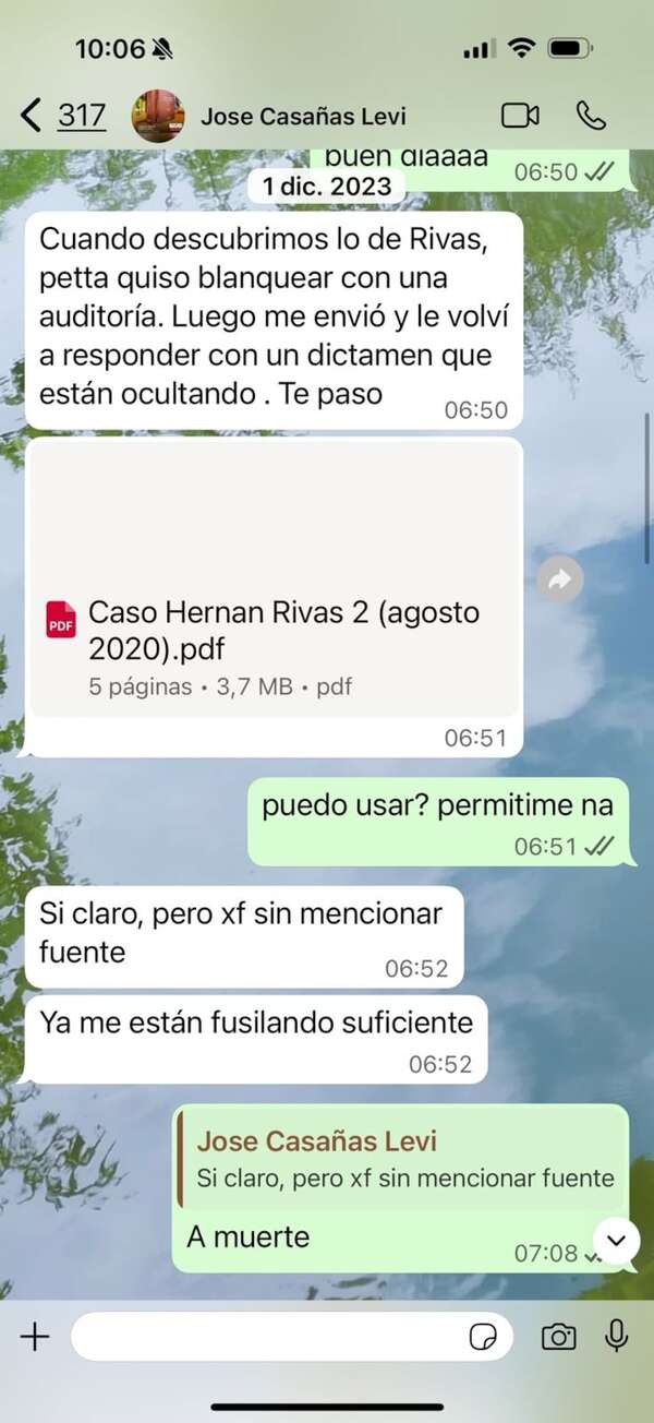 AUDIO: Caso título falso de Hernán Rivas: Casañas Levi había advertido irregularidades en procedimiento del MEC - A La Gran 7-30 - ABC Color