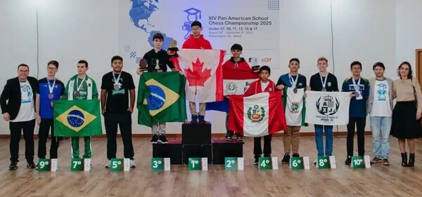 Paraguay brilla en Florianópolis: dos podios y un nuevo Maestro en el Panamericano Escolar 2025 - La Tribuna