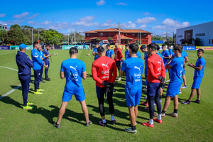 Trabajos tácticos y reducidos para la Sub 20