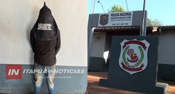 DETIENEN A UN JOVEN BUSCADO POR SUPUESTO HURTO EN ENCARNACIÓN