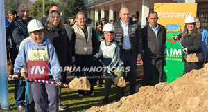 AVANZAN OBRAS EN ESCUELAS DE CAMBYRETÁ