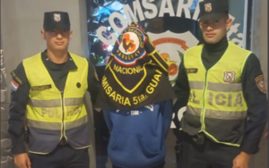 La aprehensión de una persona y un accidente de tránsito informó la policía