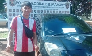 Recuperan vehículo denunciado como robado a conductor de Bolt 
