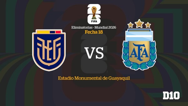 Ecuador vs. Argentina: Paso a paso