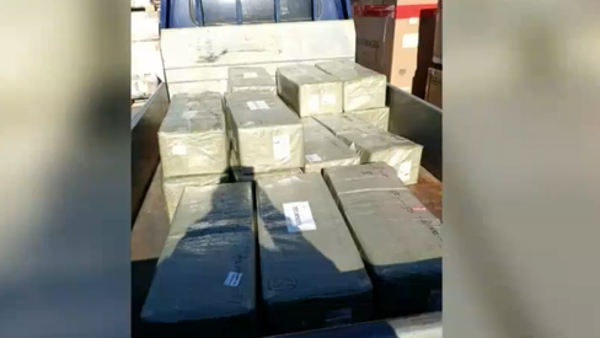 Golpe millonario en Luque: robaron 16 cajas de cabello