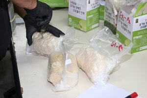 Detectan droga camuflada en encomiendas aéreas
