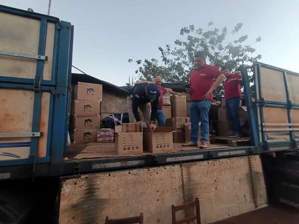 Asaltan transporte de encomiendas y sustraen 66 cajas cargadas en ruta de San Pedro - Policiales - ABC Color