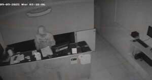 La Nación / Encarnación: detienen a un hombre tras ser grabado robando en un restaurante
