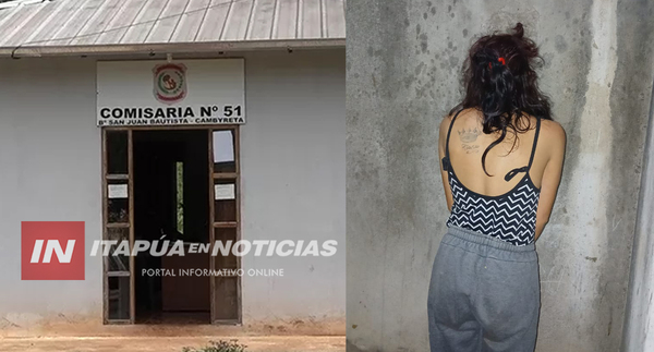 MUJER BUSCADA POR TENENCIA DE DROGAS FUE CAPTURADA EN CAMBYRETÁ
