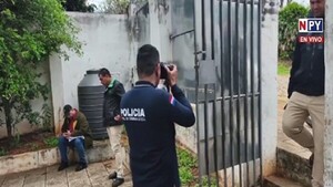 Robo de arsenal de empresa de seguridad en Lambaré