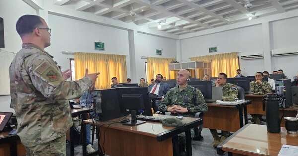 La Nación / Expertos de EE. UU. capacitan a militares en ciberdefensa