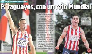 Paraguayos van al Mundial de Atletismo en Japón - Polideportivo - ABC Color