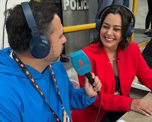 Popular / Larissa Riquelme debutó como comentarista peloteril