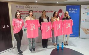 Presentaron las indumentarias de “Corremos juntos”, presentada por Banco BASA