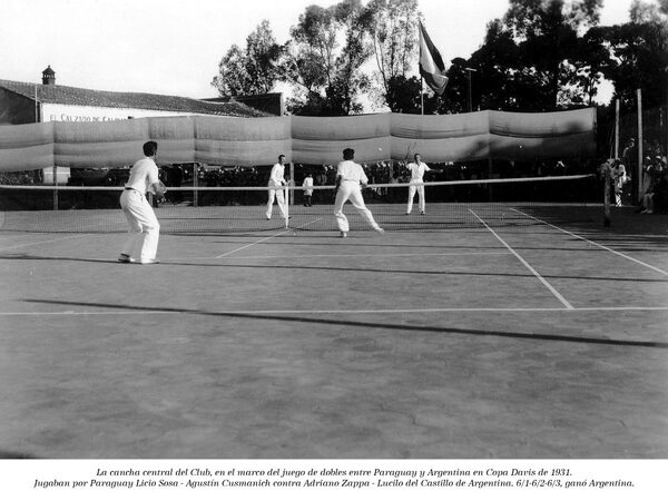 Histórico y anecdotico:  Como hace 94 años, la Copa Davis es hoy atracción en el CIT - La Tribuna