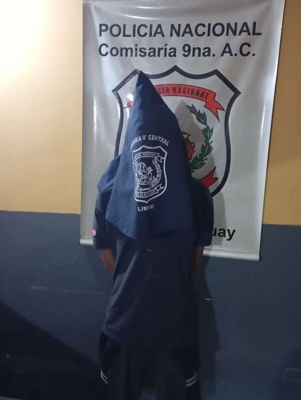 Capturan en Limpio a “Esteban’i”: joven con múltiples denuncias por hurto domiciliario - Policiales - ABC Color