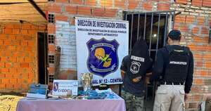 Diario HOY | Allanaron vivienda Luque: incautaron droga y detuvieron a un hombre