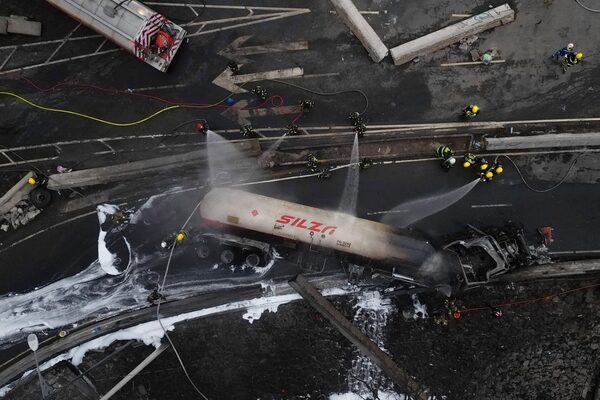 México: explosión de camión de gas dejó 3 muertos y unos 70 heridos