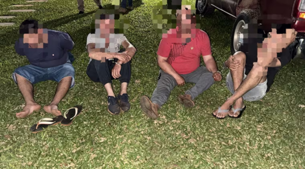 Policías heridos al frustrar robo: atrapan a cuatro implicados