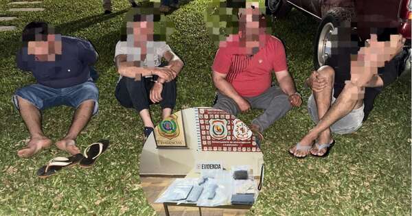La Nación / Caen cuatro personas que estarían involucradas en el intento de robo a un camión en Caaguazú