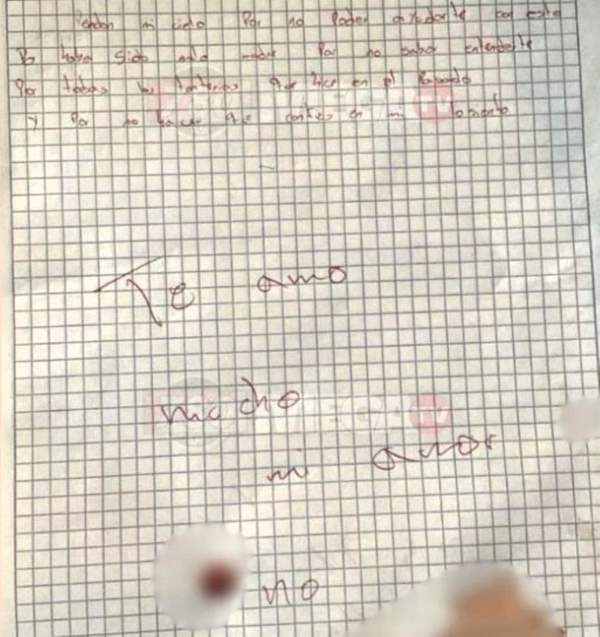 Carta y mensajes que revelan el plan de la madre que mató a su bebé recién nacido