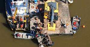 La Nación / Buzo extranjero colaboró para rescatar el cuerpo del camionero Rubén  Cubilla