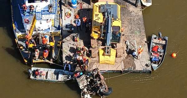 La Nación / Buzo extranjero colaboró para rescatar el cuerpo del camionero Rubén  Cubilla