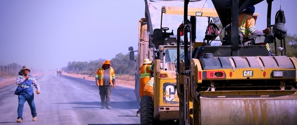 Avanzan los trabajos en el Lote 1 del Corredor Bioceánico con fuerte participación local