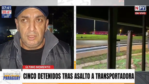 Detienen a presuntos piratas del asfalto que intentaron asaltar a transportadora en Caaguazú